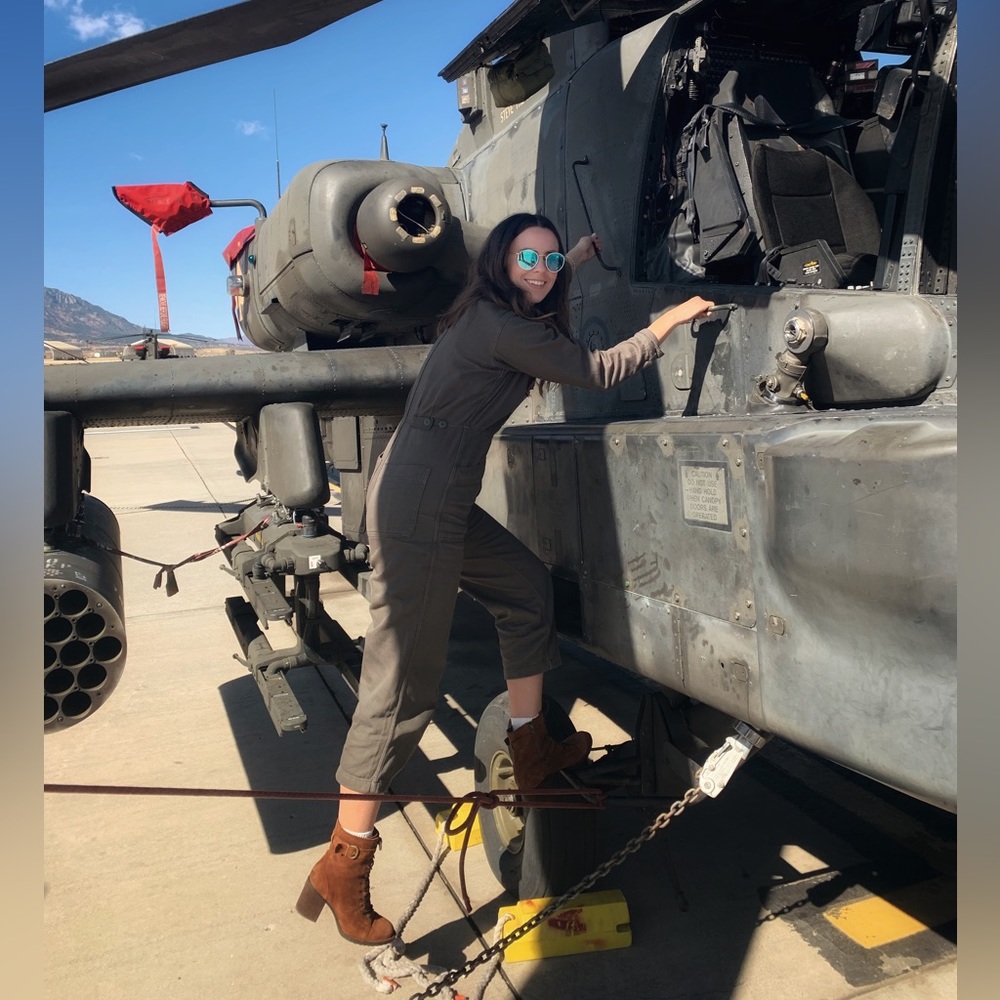 Free People Coverall in Army Green